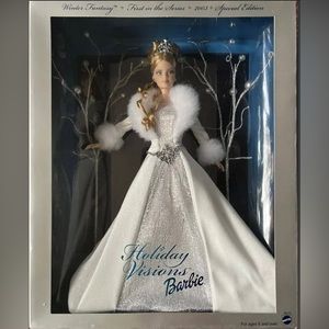 UNOPENED Holiday Visions Winter Fantasy 2003 Barbie Doll